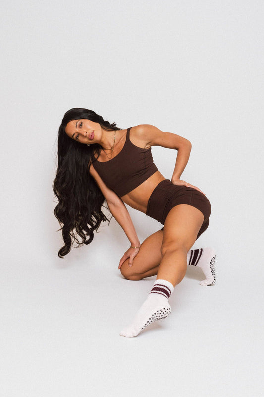 Baby Pink Vintage Shorty Crew