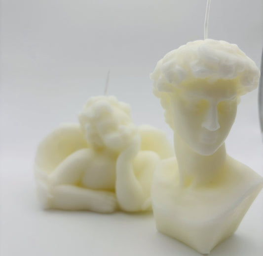 Statue of David Candle