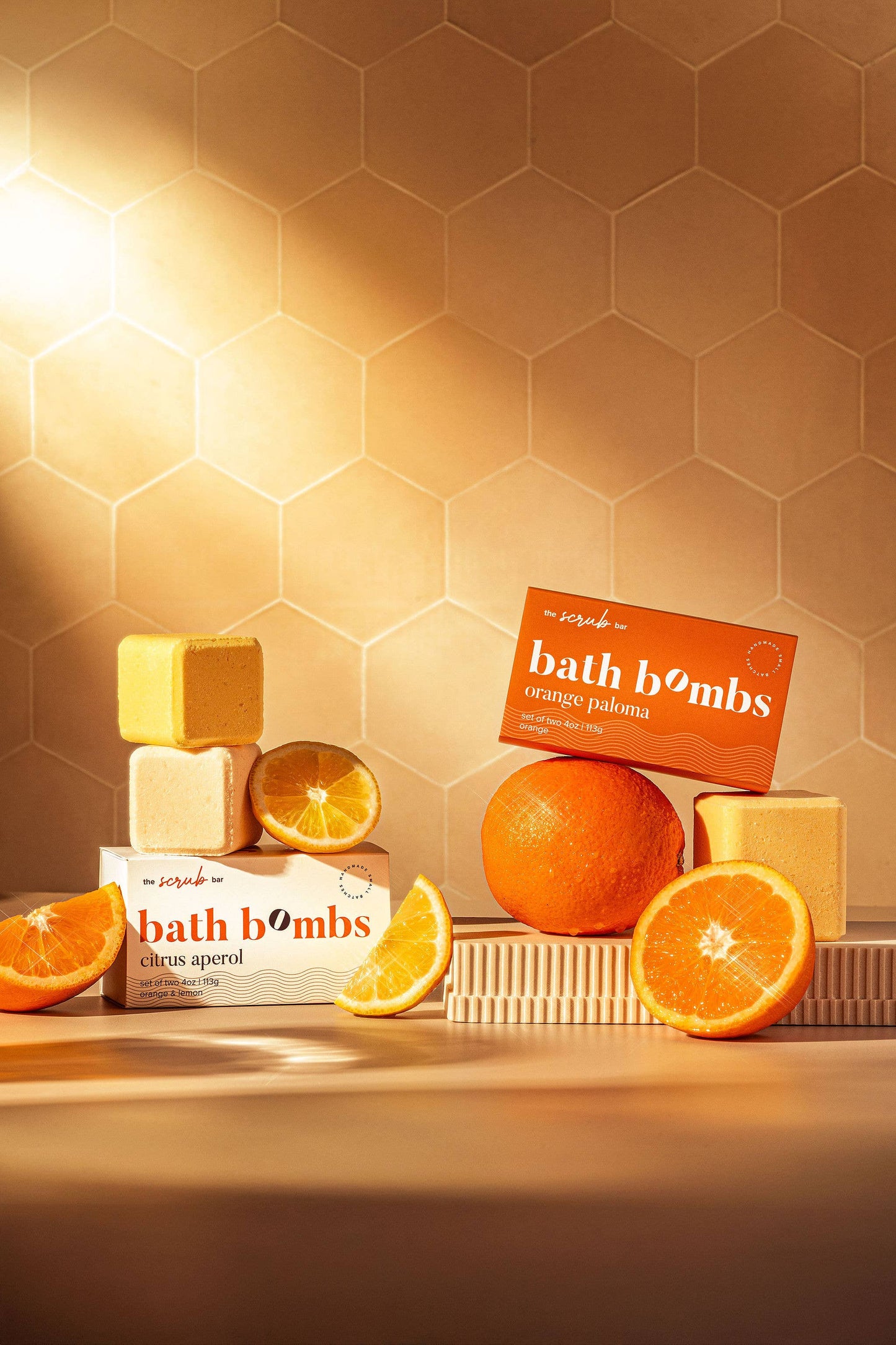 Citrus Aperol Bath Bomb Gift Set