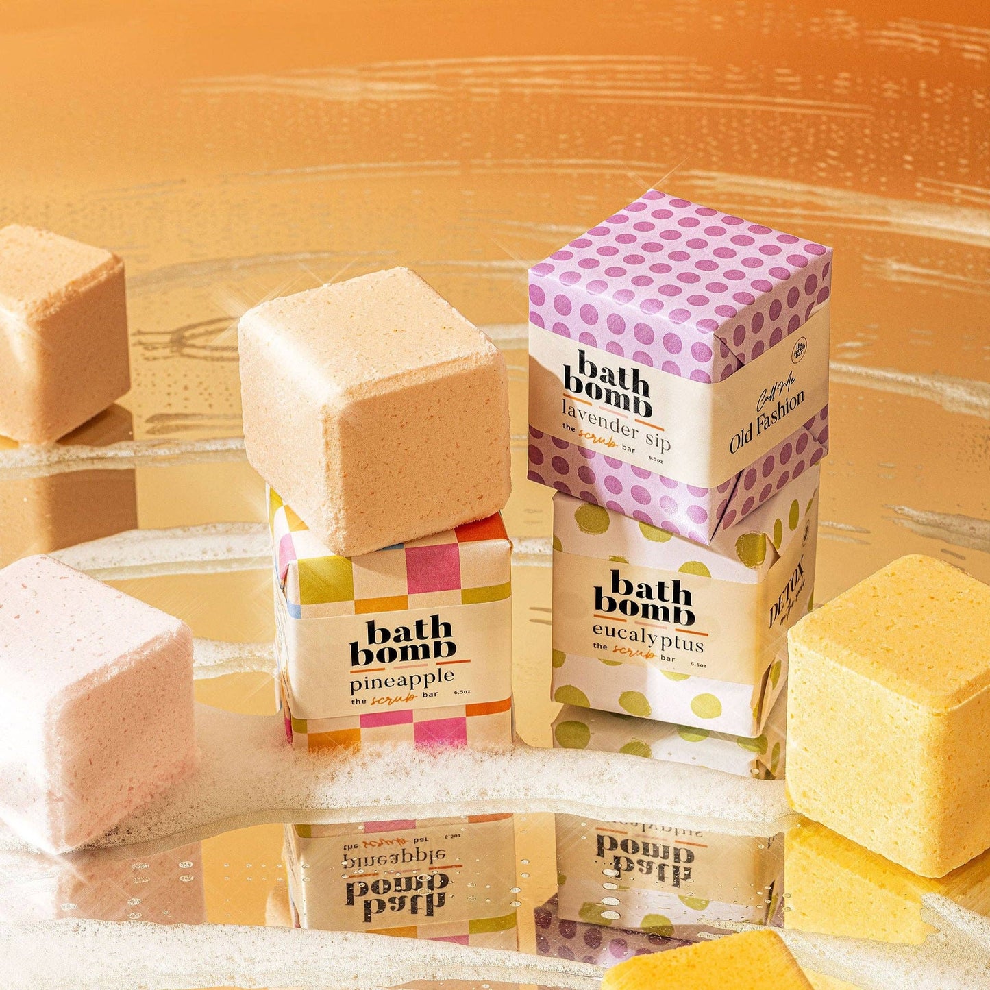 Champagne Bath Bomb- Celebration Spa Fizz