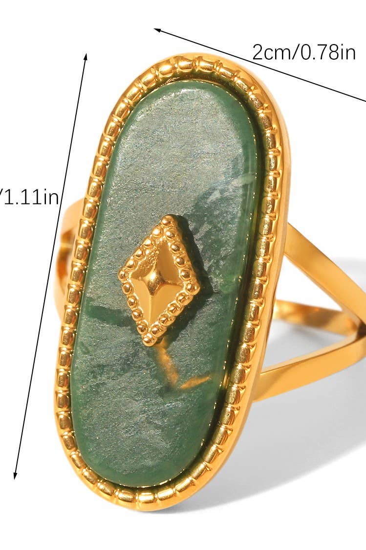 COCKTAIL STATEMENT ADJUSTABLE RING | 40R131