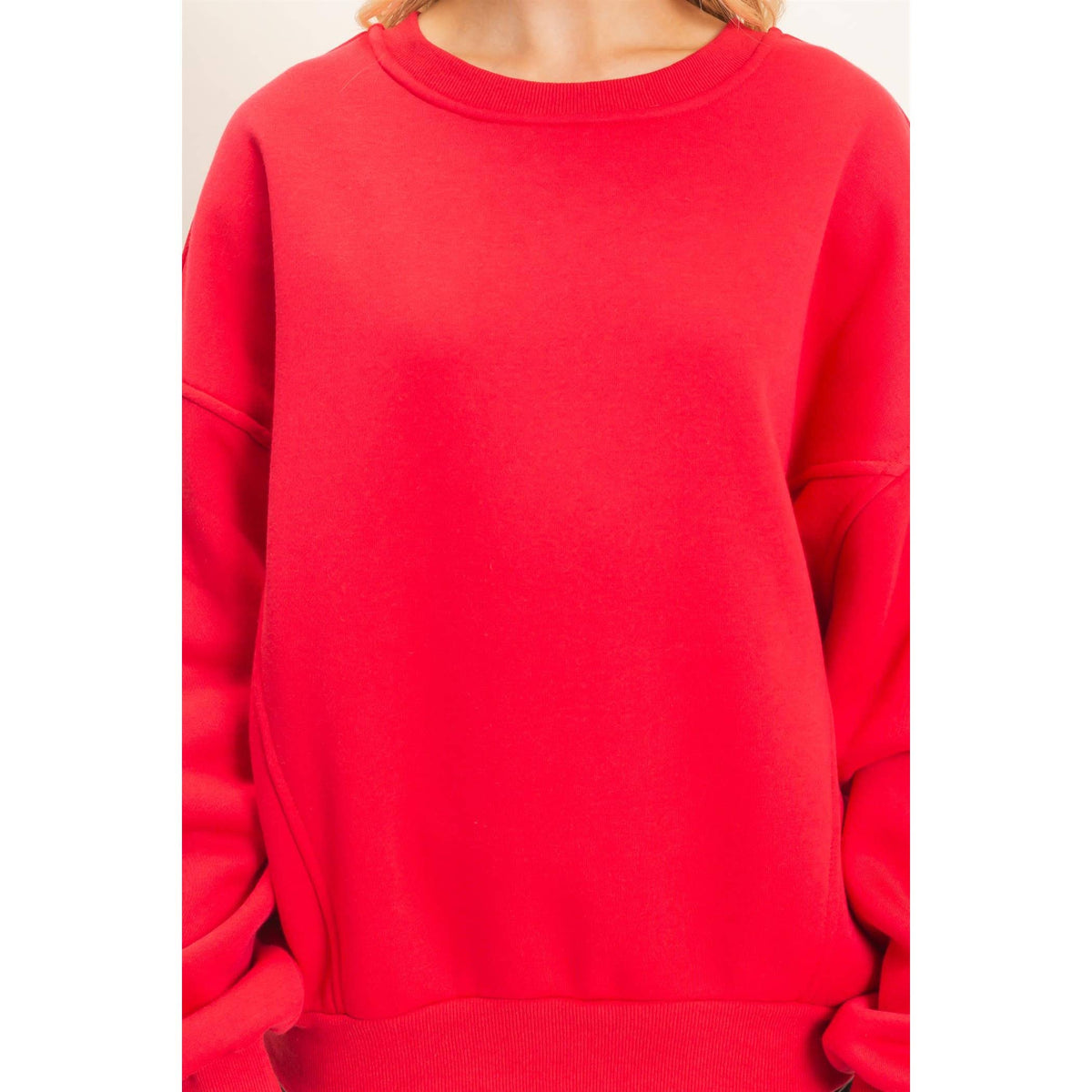 Oversized Dropped Shoulder Sweatshirt