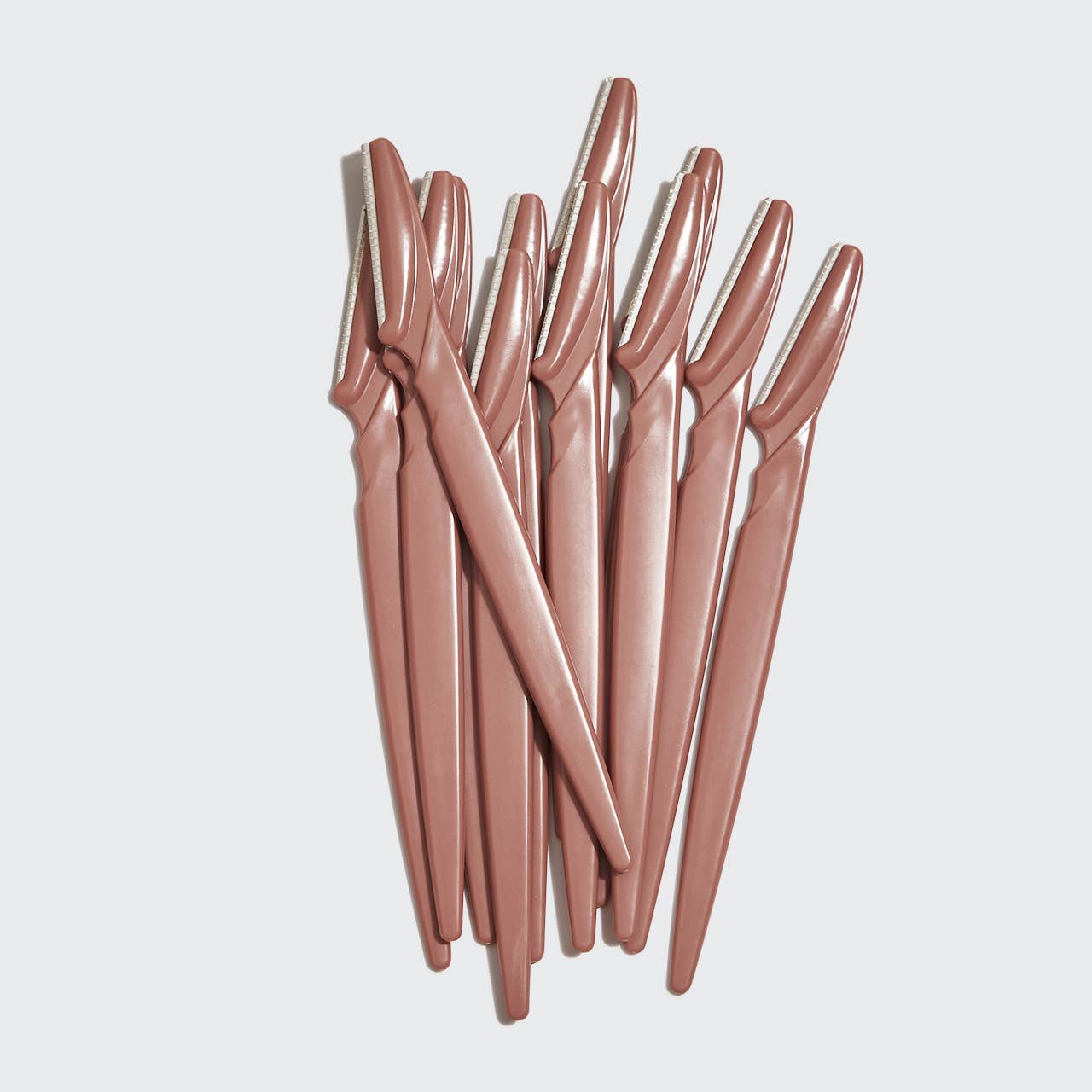 Recycled Plastic Dermaplaners 12pc Set - Terracotta