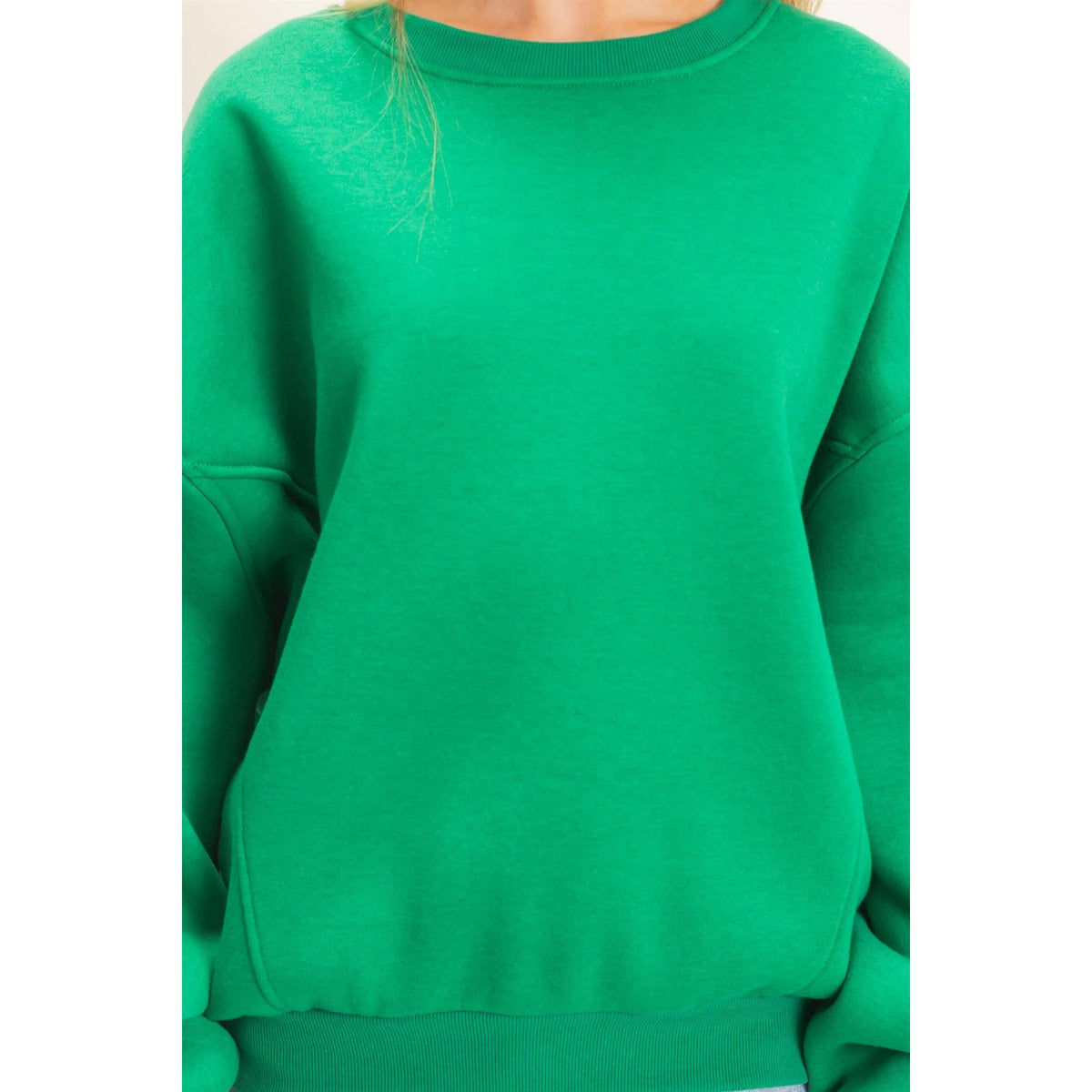 Oversized Dropped Shoulder Sweatshirt