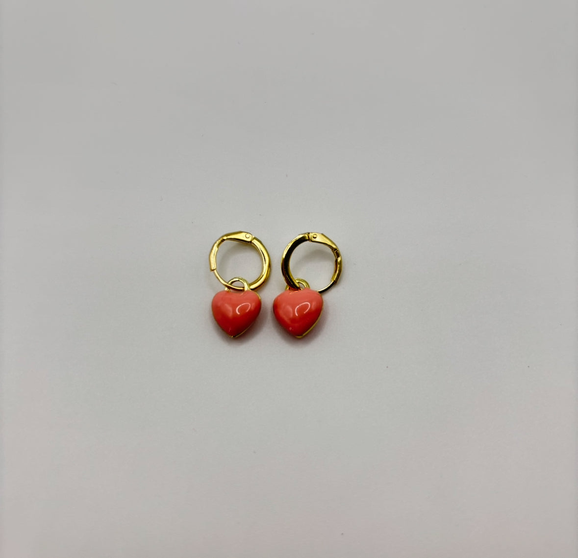 Heart Drop Earrings