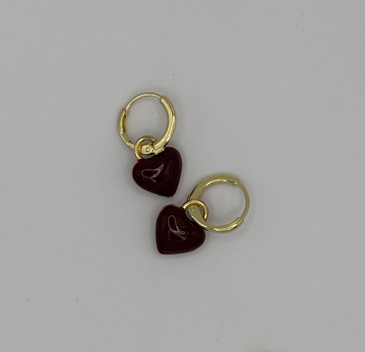 Heart Drop Earrings
