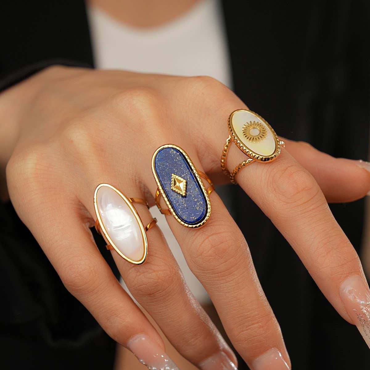 COCKTAIL STATEMENT ADJUSTABLE RING | 40R131