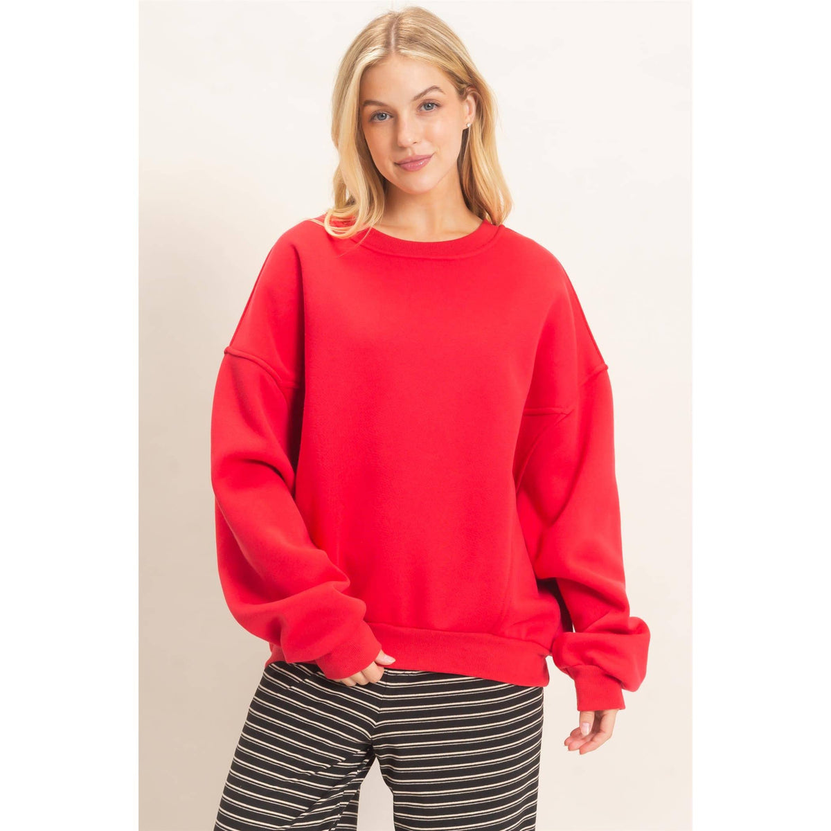 Oversized Dropped Shoulder Sweatshirt