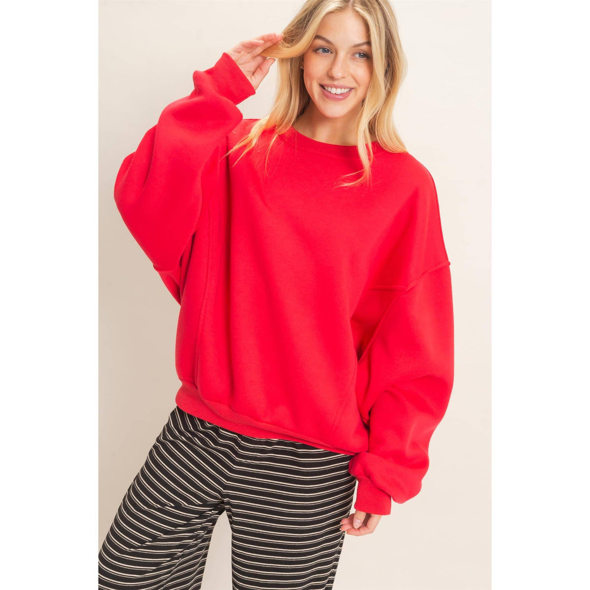 Oversized Dropped Shoulder Sweatshirt