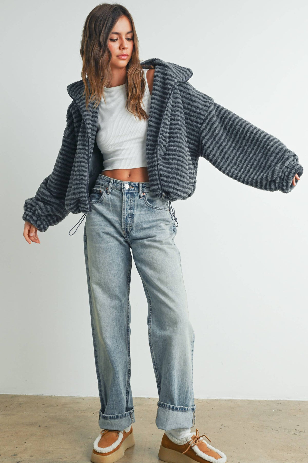 Collared Puffer Jacket