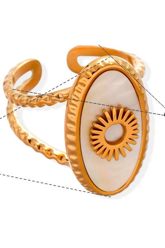 COCKTAIL STATEMENT ADJUSTABLE RING | 40R131